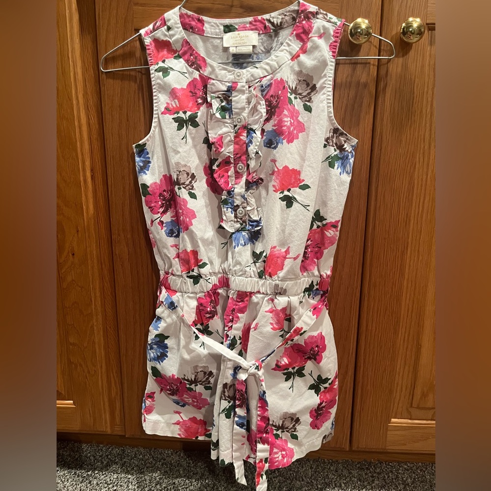 Kate spade floral romper